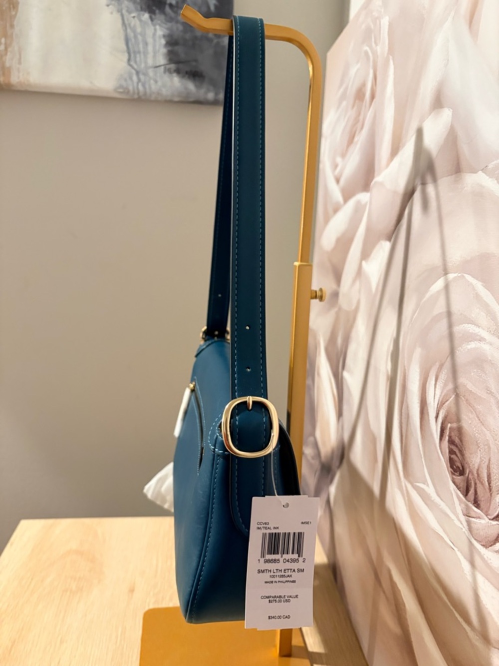 NWT Coach Outlet Etta Small Flap Shoulder Bag - Picture 6 of 12